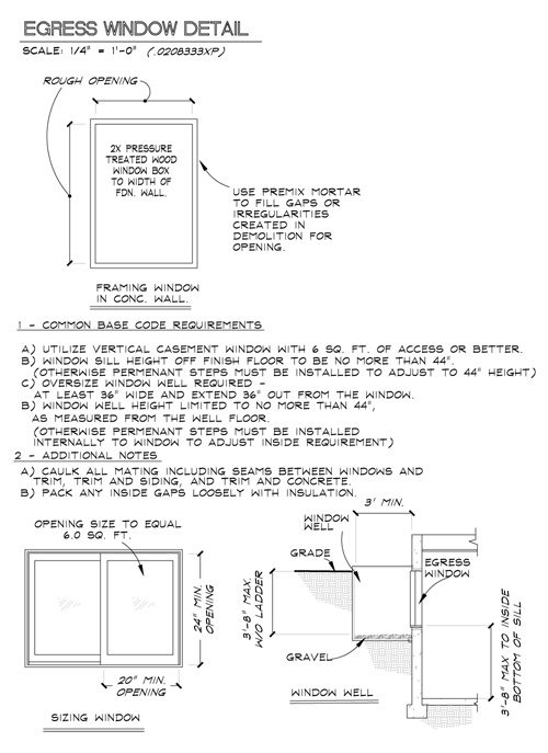 Owens Laing Llc Egress Window Design And Build